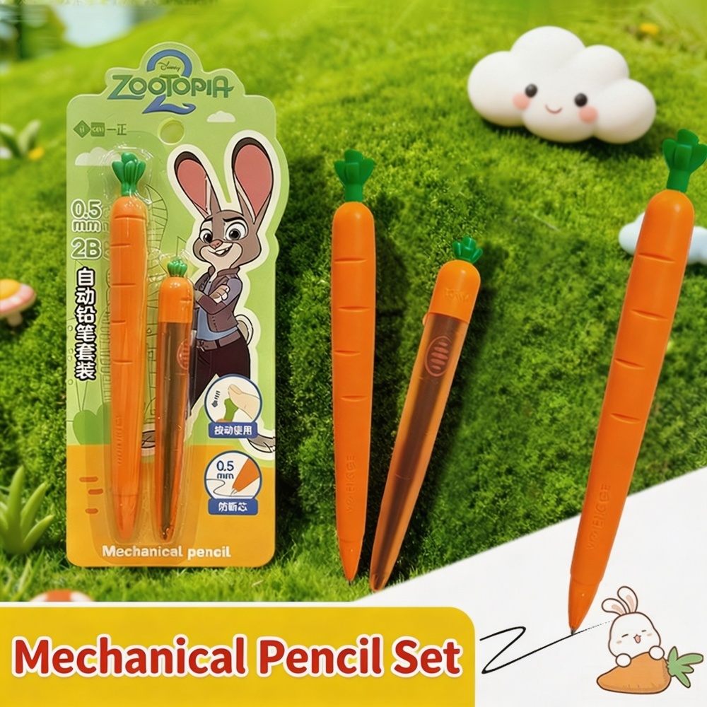 Mechanical Pencil Lead - 정품 디즈니 주토피아 당근 스타일 기계식
