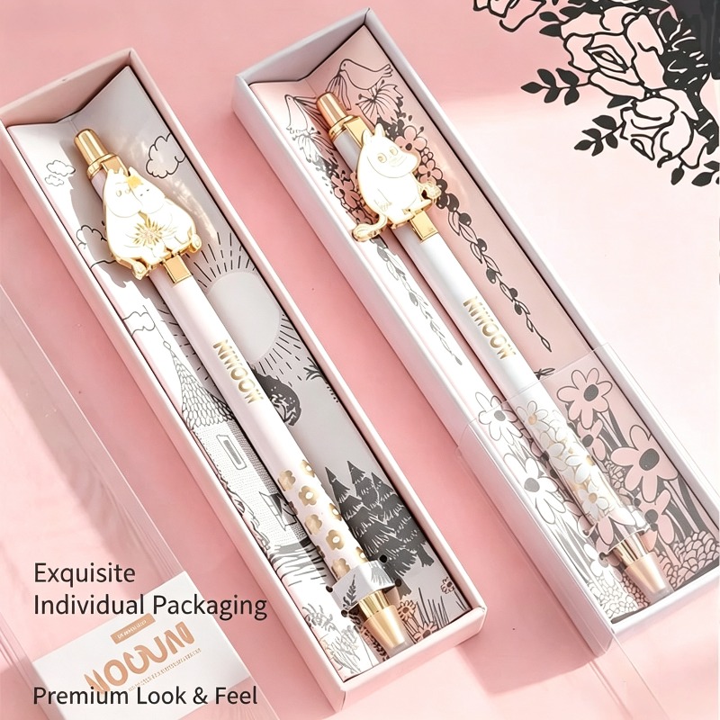 Office Supply Office Stationery Items - 무민 0.5MM 젤 펜 부드럽고 빠르게