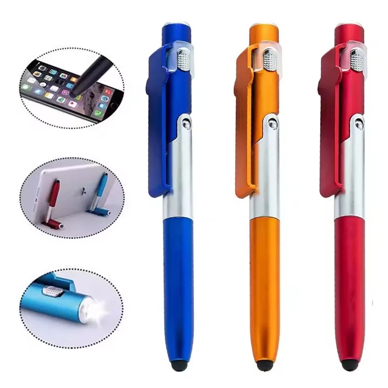 4 in 1 다기능 볼펜 LED 라이트 접이식 휴대폰  - Stationery Supplier 리뷰 및 가격