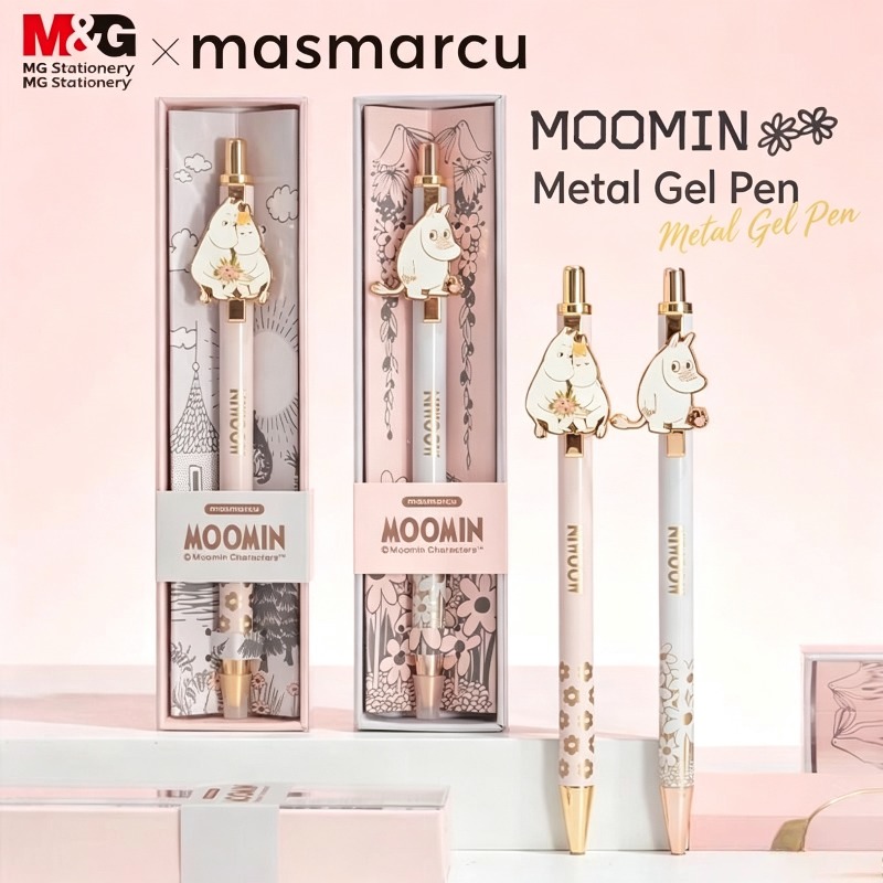 무민 0.5MM 젤 펜 부드럽고 빠르게 마르는 애니메이 - Office Supply Office Stationery Items 리뷰 및 가격