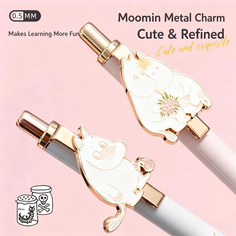 무민 0.5MM 젤 펜 부드럽고 빠르게 마르는 애니메이 - Office Supply Office Stationery Items 리뷰 및 가격