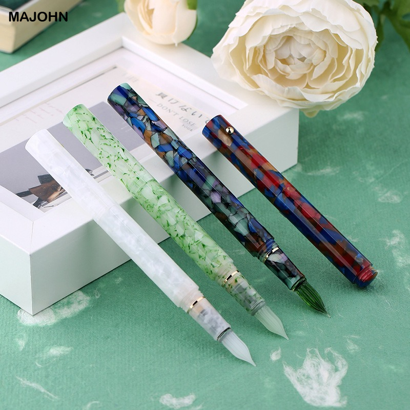 마존 N8 레진 유리 딥펜 잉크펜 수제 닙 필기용 만년 - Stationery Supplies Business 리뷰 및 가격