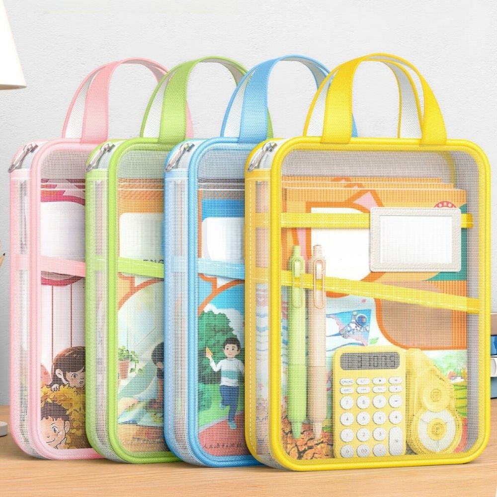 메쉬 문구류 보관 가방 3겹 포켓 지퍼 잠금 테스트 용 - Stationery Supplier 리뷰 및 가격