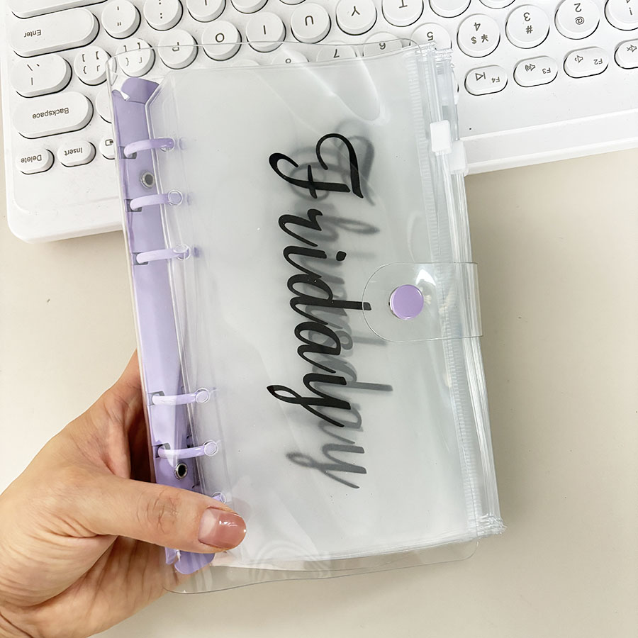 SKYSONIC 1 세트 A6 마카롱 바인더 예산 플래 - Planner Weekly Budget 리뷰 및 가격