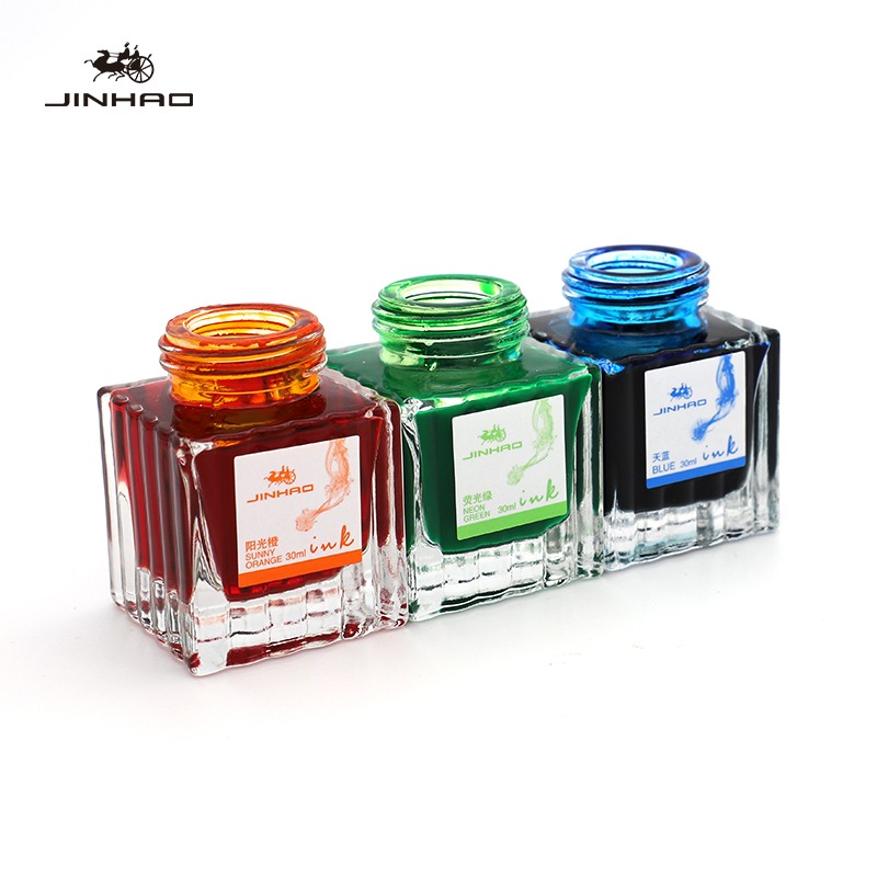 JINHAO 50ml/30ml 다양한 색상 잉크 유리  - Calligraphy Ink Bottle 리뷰 및 가격
