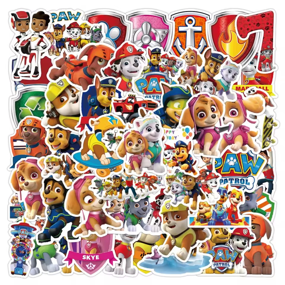 새로운 50PCS Paw Patrol 어린이 만화 스티 - Stationery Supplier 리뷰 및 가격