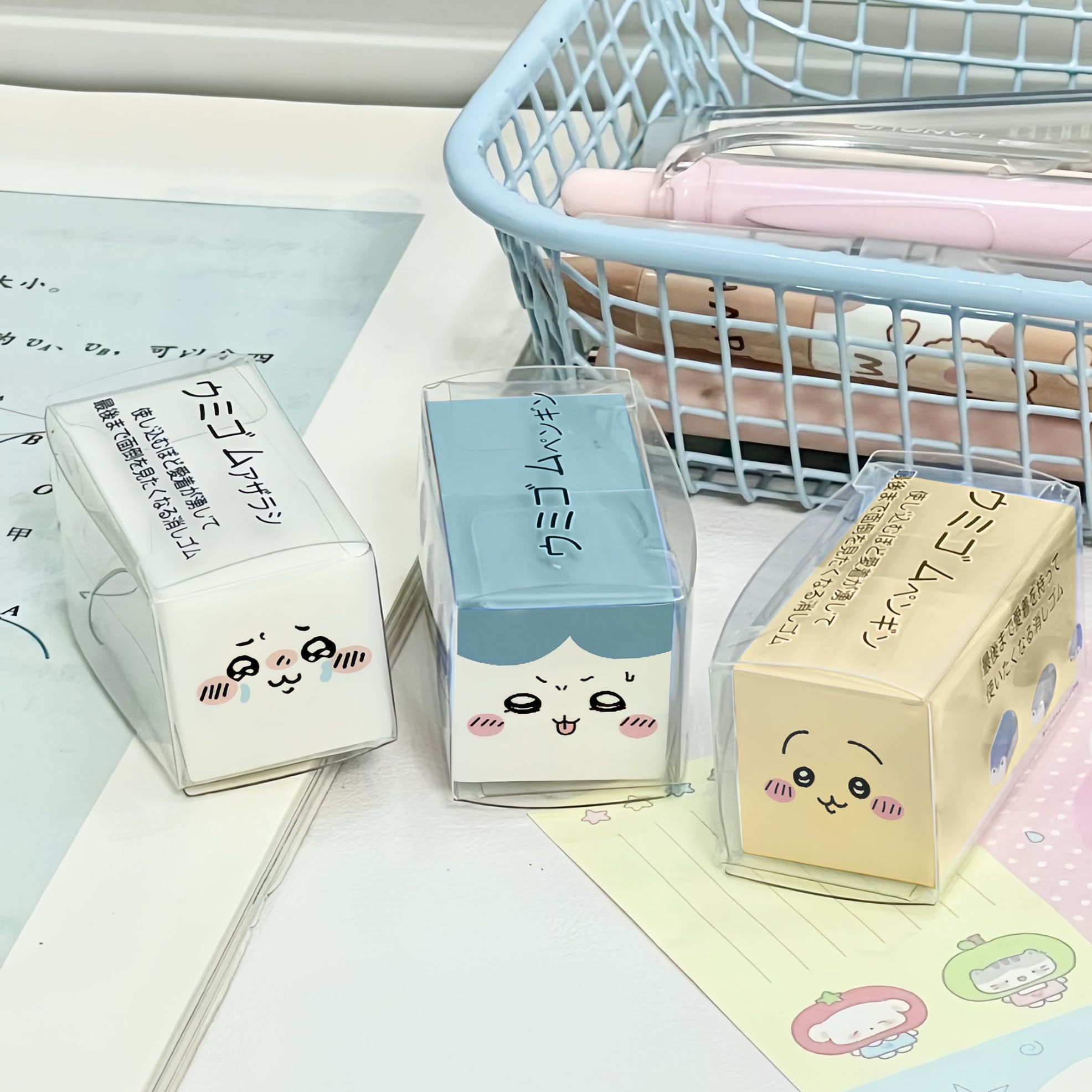 치이카와 지우개 귀여운 만화 고무 깔끔한 지우기 먼지  - Stationery Supplier 리뷰 및 가격
