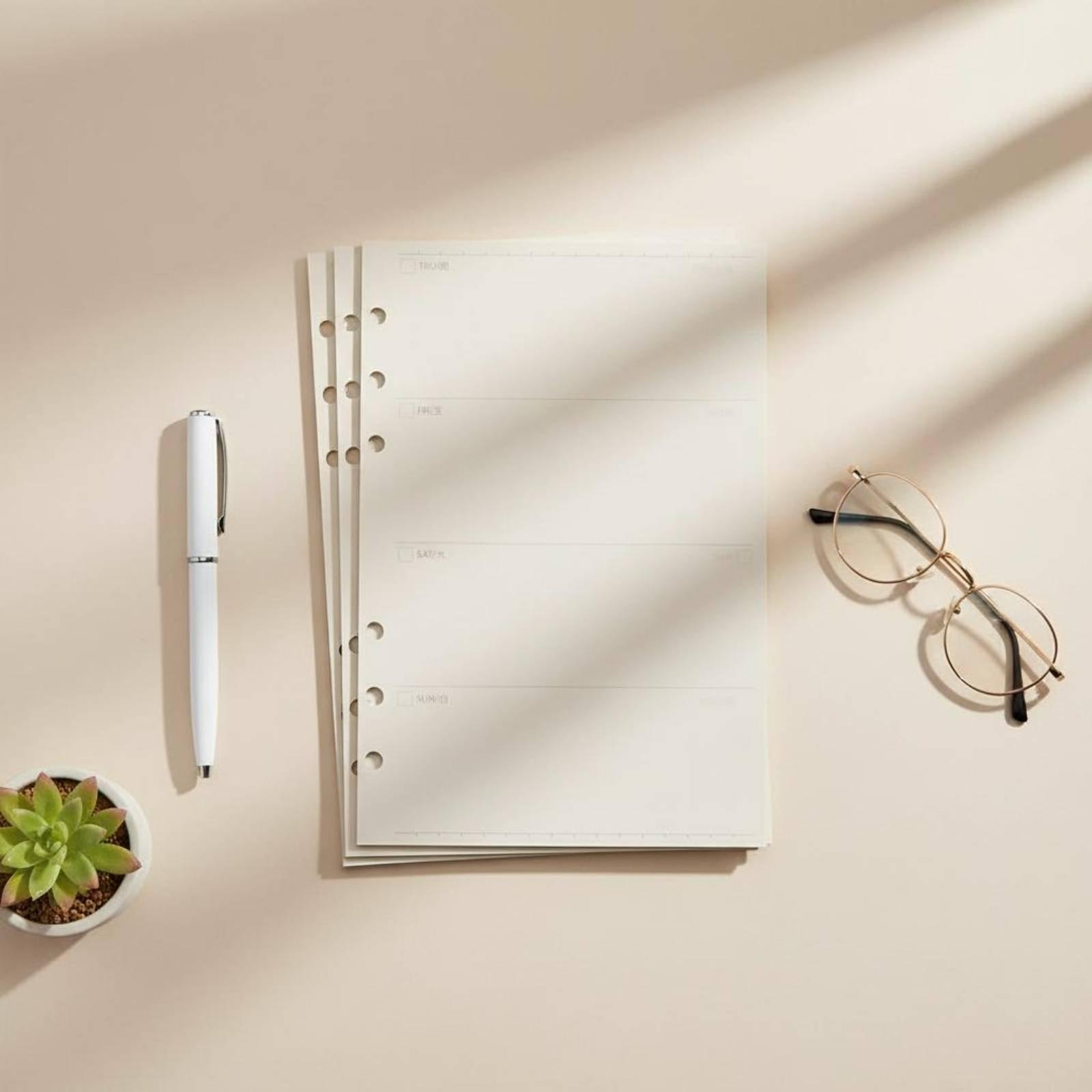 루즈리프 리필 표준 바인더 속지 프리미엄 필기 플래너  - Planner Weekly Budget 리뷰 및 가격