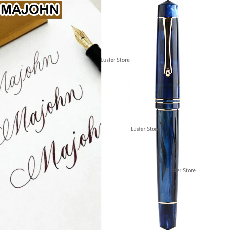 Majohn M800 레진 만년필 No.6 Solf F - Office Stationery Supply Business 리뷰 및 가격